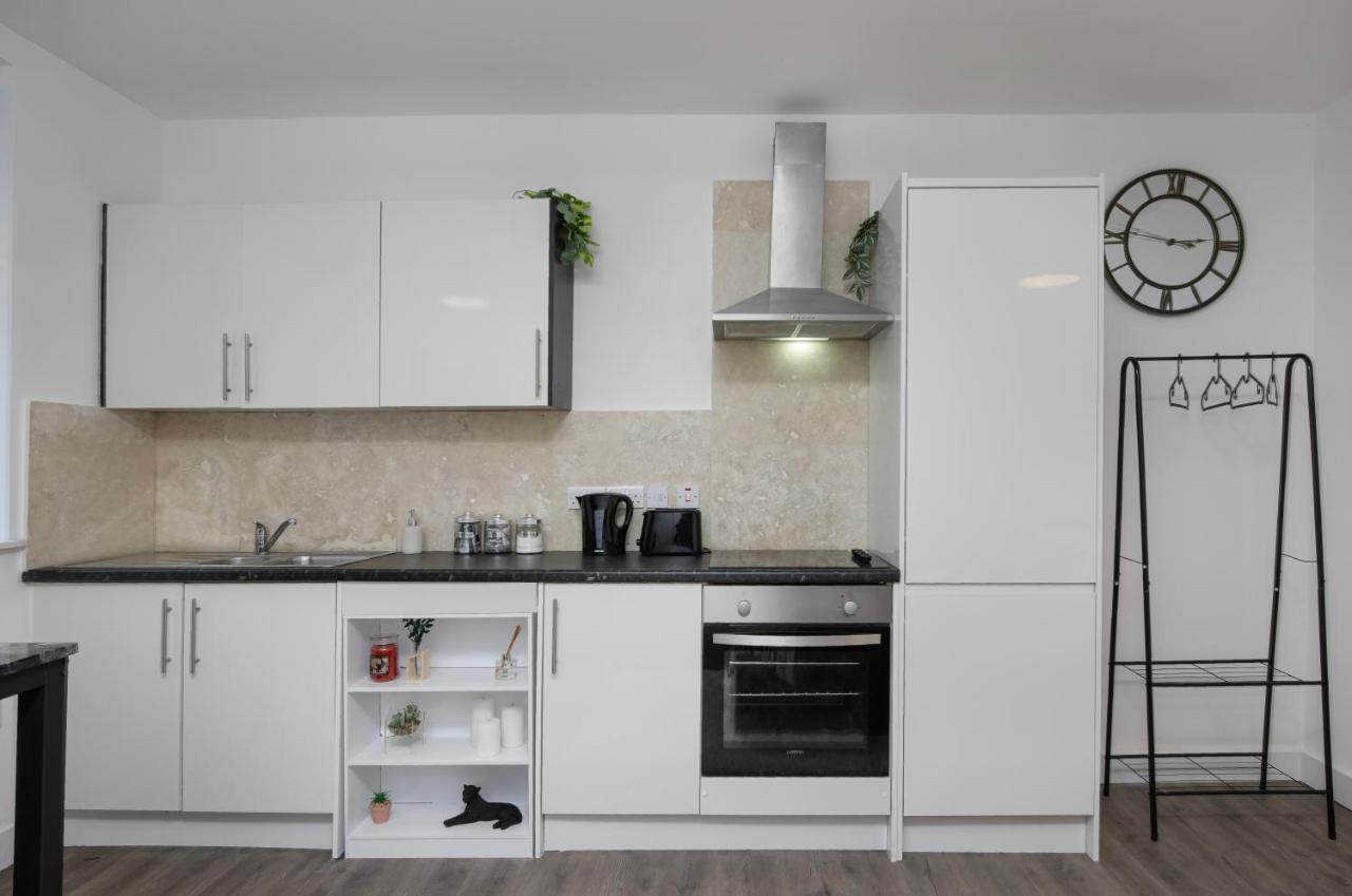 King Sized Luxury - Stylish Studio Flat Blackpool Eksteriør bilde